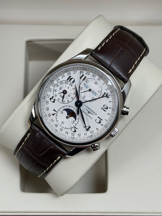 Longines Master Collection Chrono Moonphase / 2023 / Full Set / Top Zustand