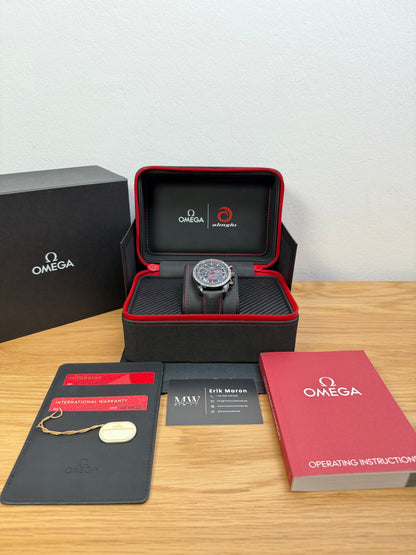 Omega Speedmaster Dark Side Of The Moon "Alinghi" / 2022 / Full Set / Neuwertig