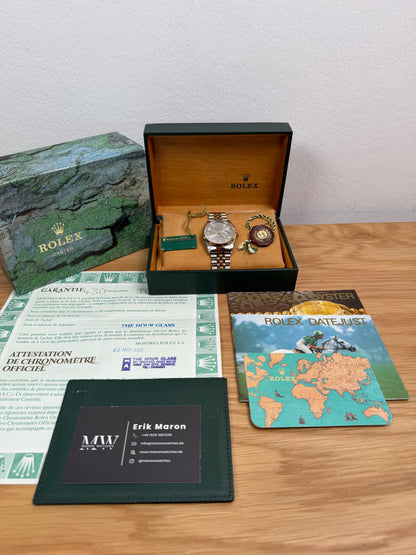 Rolex Datejust 36 Bicolor 16233 Diamantzifferblatt / 1995 / Full Set / Neuwertig