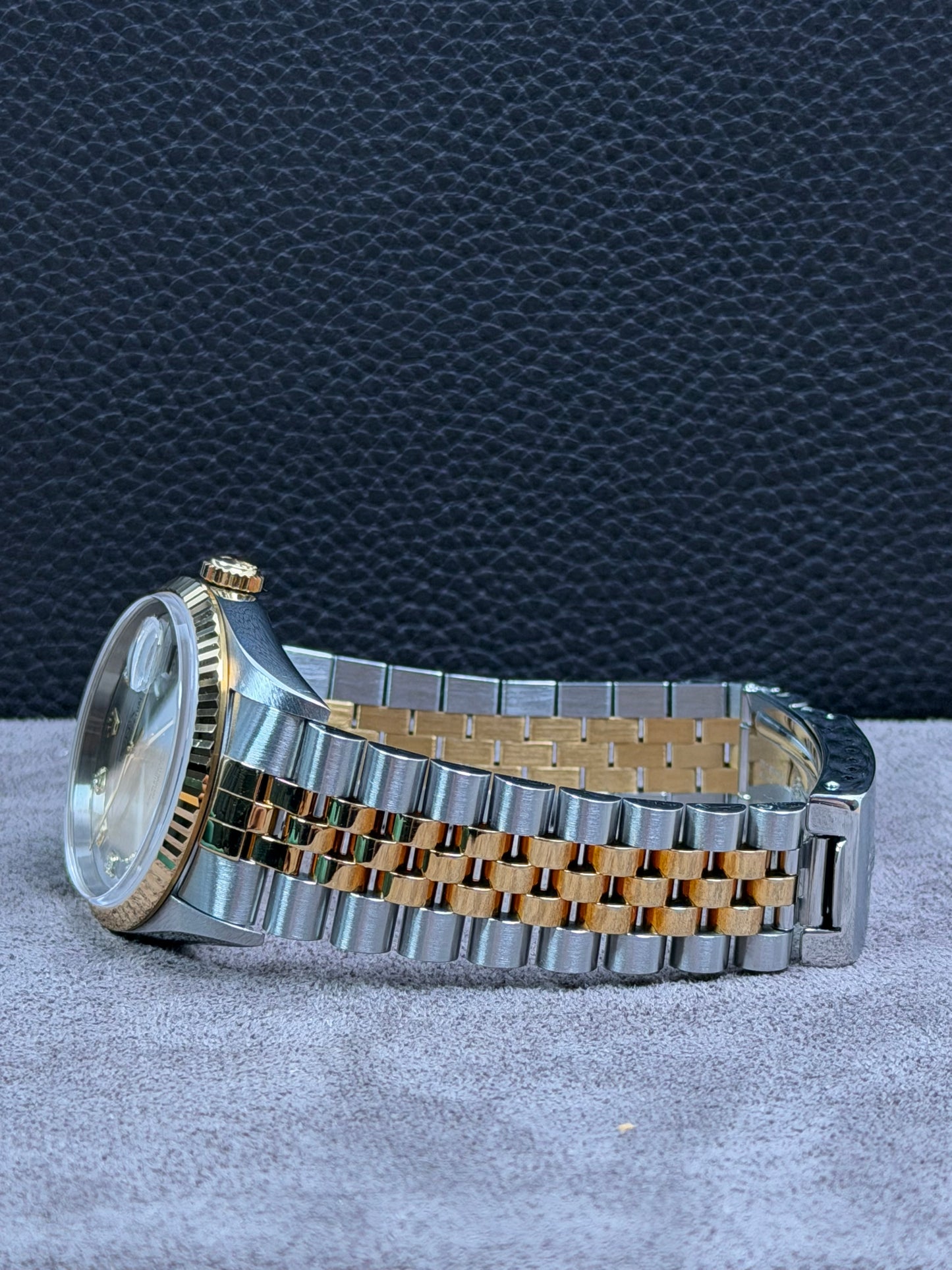 Rolex Datejust 36 Bicolor 16233 Diamantzifferblatt / 1995 / Full Set / Neuwertig