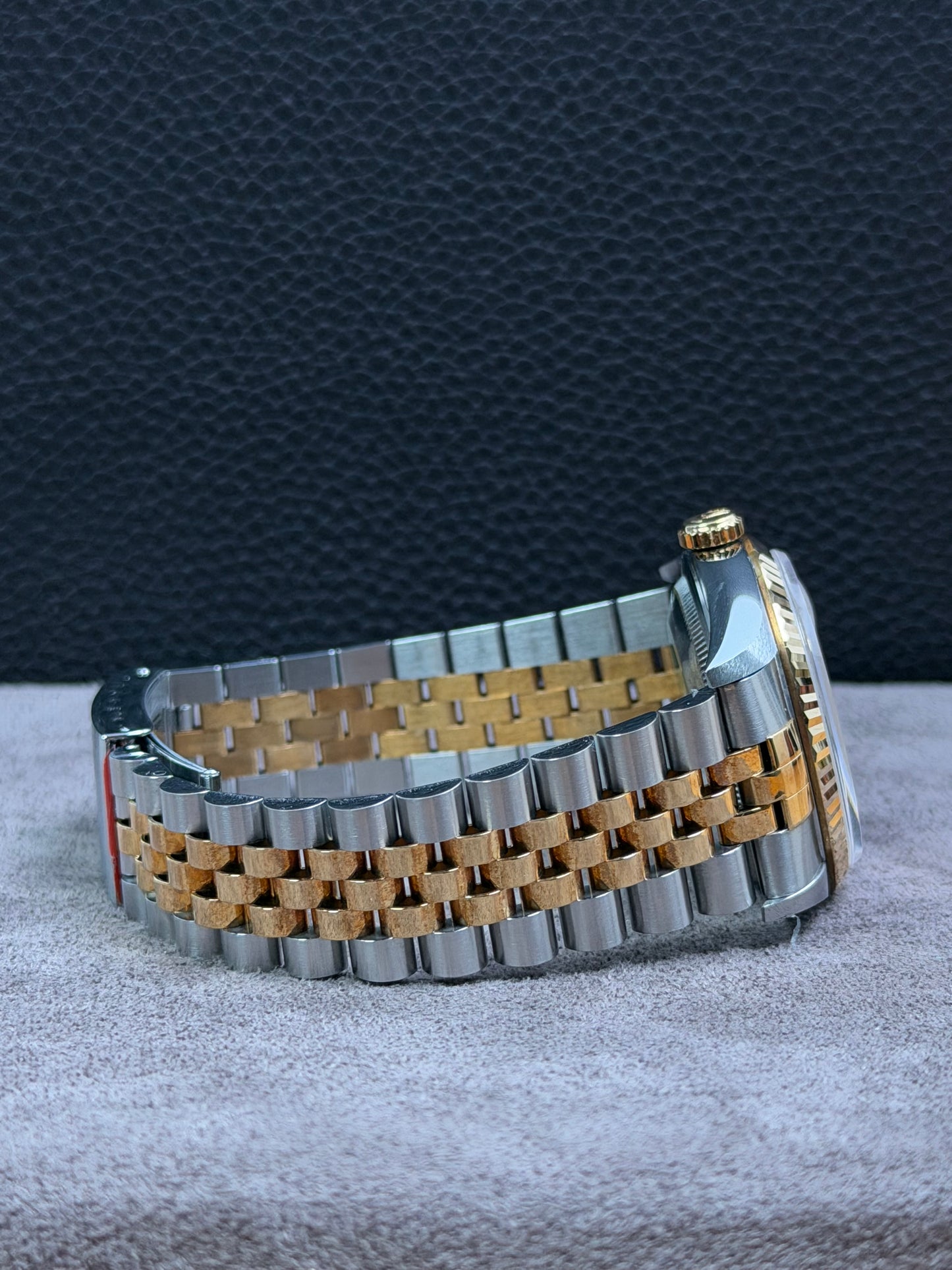 Rolex Datejust 36 Bicolor 16233 Diamant-Zifferblatt / Box & Uhr / Neuwertig