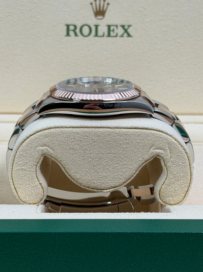 Rolex Datejust 41 126331 Stahl & Roségold Choco / 2018 / Full Set / Sehr gut