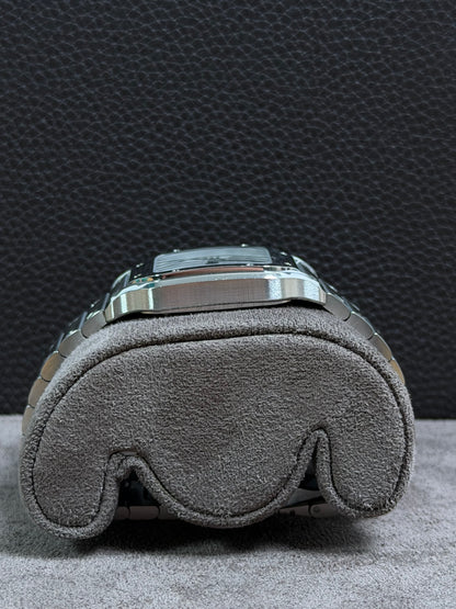 Cartier Santos Medium Weiß WSSA0029 / 2021 / Full Set / Top Zustand
