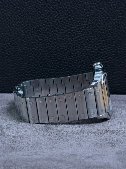 Cartier Santos Large Weiß WSSA0018 / 2023 / Full Set / Top Zustand
