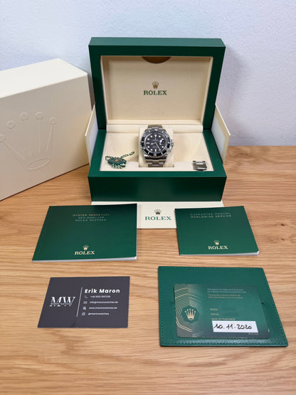 Rolex Sea-Dweller 126600 / 2020 / Full Set / Sehr gut