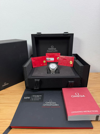 Omega Speedmaster Moonwatch Professional Weiß / 2024 / Full Set / Top Zustand