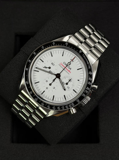 Omega Speedmaster Moonwatch Professional Weiß / 2024 / Full Set / Top Zustand