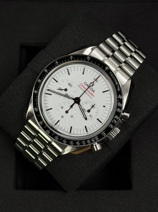 Omega Speedmaster Moonwatch Professional Weiß / 2024 / Full Set / Top Zustand