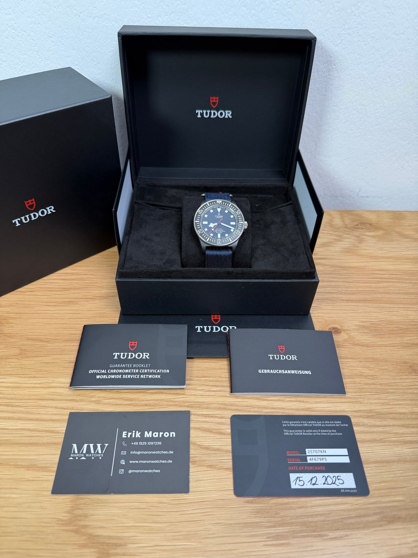Tudor Pelagos FXD Alinghi 25707KN / 2025 / Full Set / Ungetragen