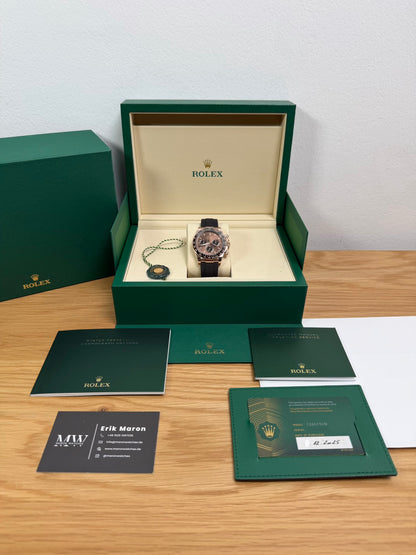 Rolex Daytona Oysterflex Roségold 126515LN / 2025 / Full Set / Ungetragen