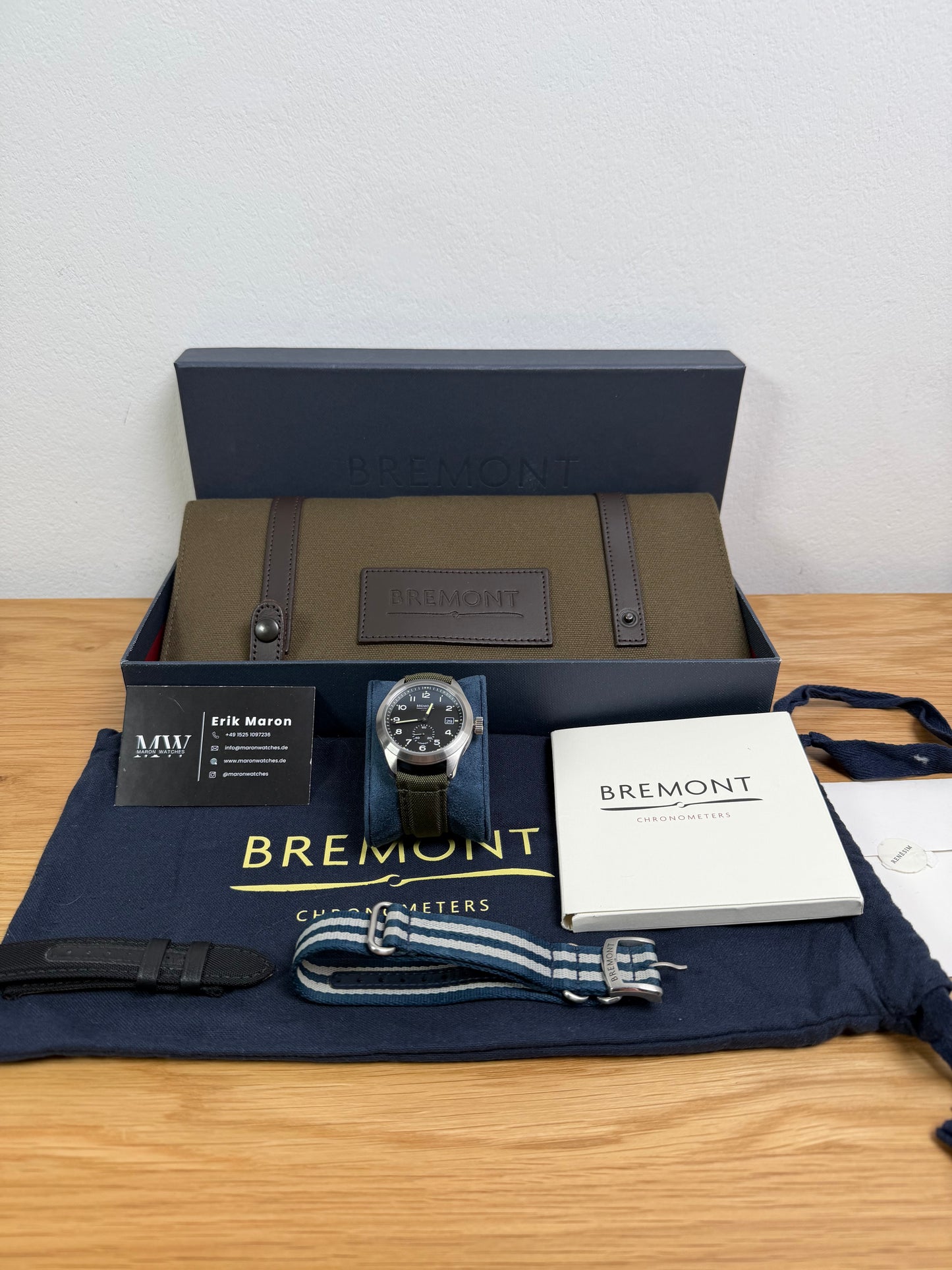 Bremont Broadsword 40mm / 2020 / Full Set / Top Zustand