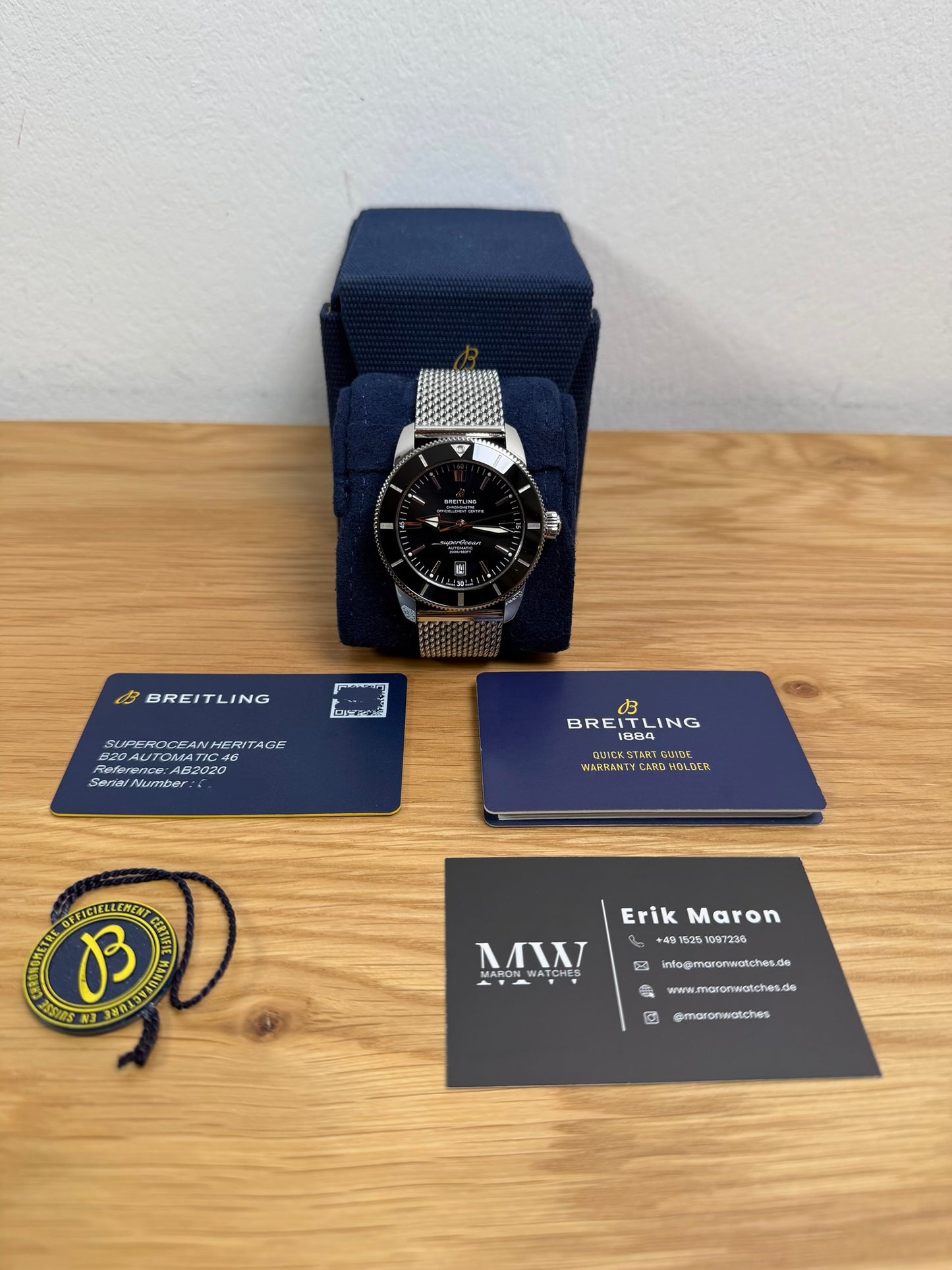 Breitling Superocean Heritage B20 46 / 2022 / Full Set / Top Zustand