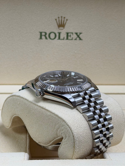 Rolex Datejust 41 126334 Blau / 2018 / Full Set / Top Zustand