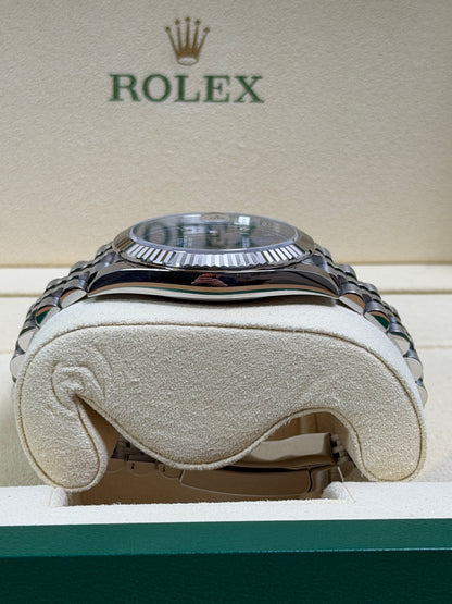 Rolex Datejust 41 126334 Azzurroblau / 2020 / Full Set / Top Zustand