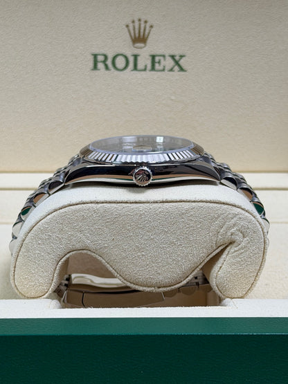 Rolex Datejust 41 126334 Azzurroblau / 2020 / Full Set / Top Zustand