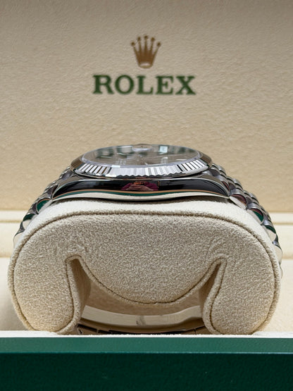 Rolex Datejust 41 126334 Rhodium / 2021 / Full Set / Top Zustand