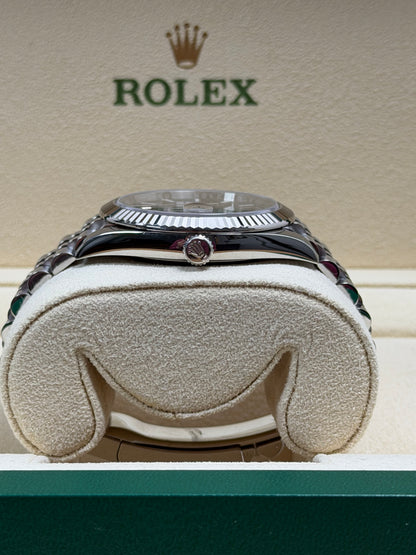 Rolex Datejust 41 126334 Rhodium / 2021 / Full Set / Top Zustand