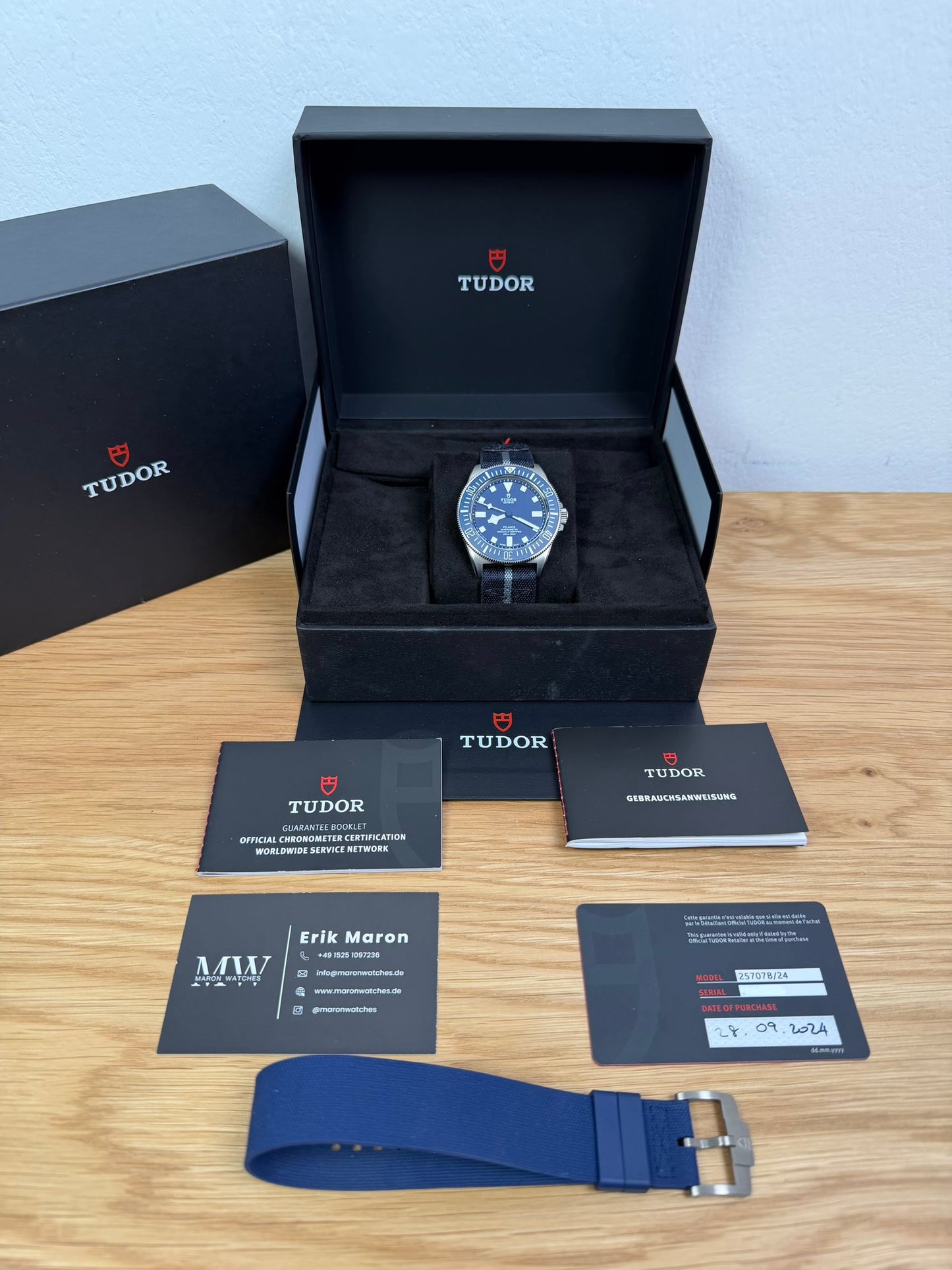 Tudor Pelagos FXD Blau / 2024 / Full Set / Top Zustand
