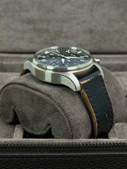 IWC Fliegeruhr Chronograph 43 / IWC Servicepapiere 2025 / Top Zustand