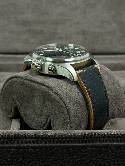 IWC Fliegeruhr Chronograph 43 / IWC Servicepapiere 2025 / Top Zustand