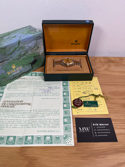Rolex Datejust 36 Bicolor 16233 / 1990 / Full Set / Neuwertig