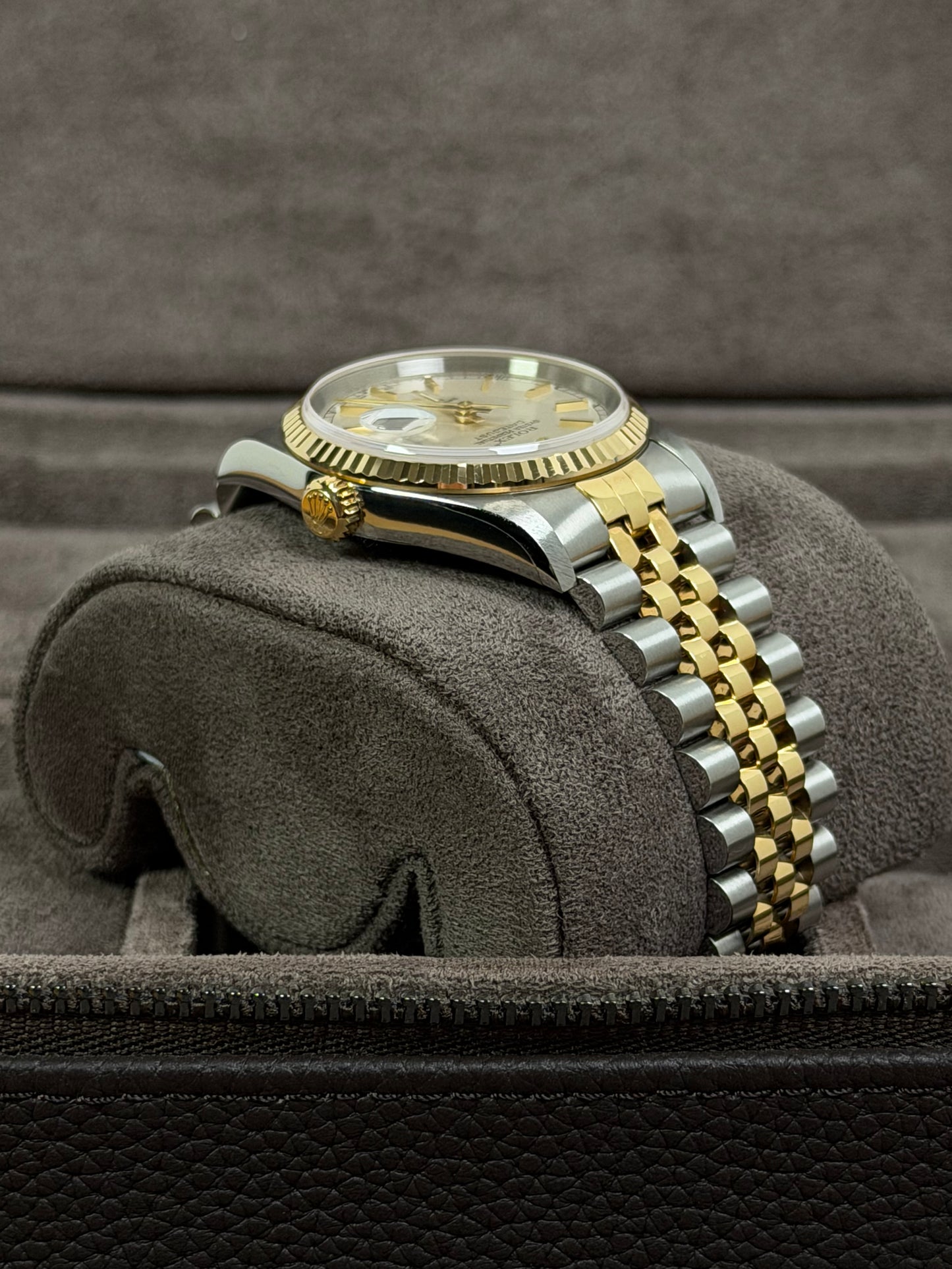 Rolex Datejust 36 Bicolor 16233 Champagner / 2005 / Full Set / Neuwertig
