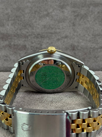 Rolex Datejust 36 Bicolor 16233 Champagner / 2005 / Full Set / Neuwertig