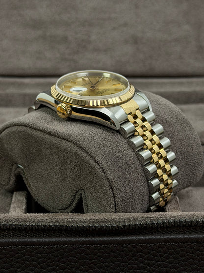 Rolex Datejust 36 Bicolor 16233 / 1990 / Full Set / Neuwertig