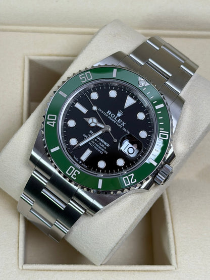 Rolex Submariner Starbucks "MK2" 126610LV / 2024 / Full Set / Neuwertig