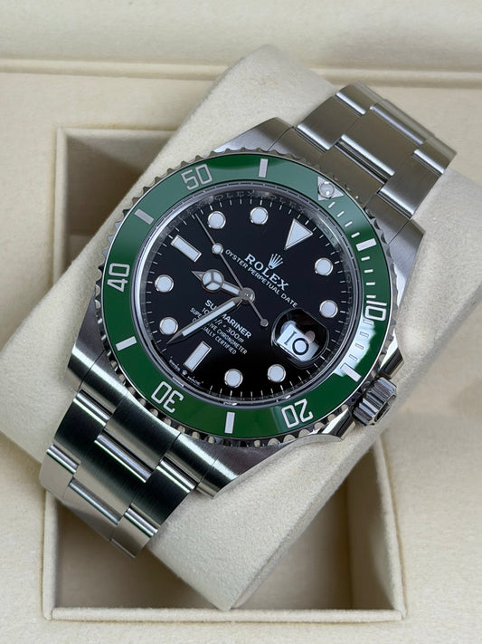 Rolex Submariner Starbucks "MK2" 126610LV / 2024 / Full Set / Neuwertig