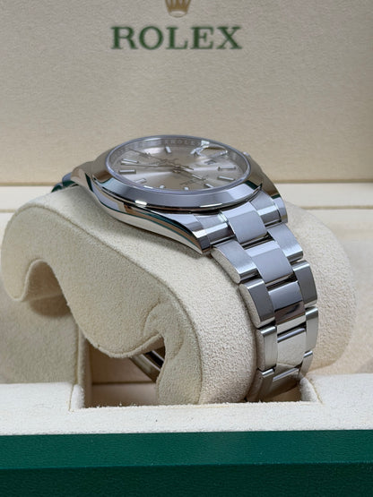 Rolex Datejust 41 126300 Silber / 2019 / Full Set / Neuwertig