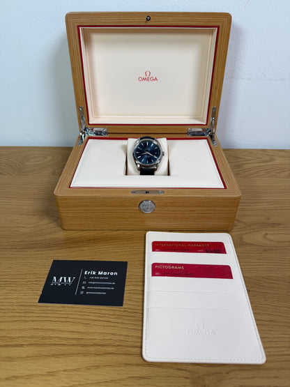 Omega Seamaster Aqua Terra Blau / 2022 / Full Set / Top Zustand