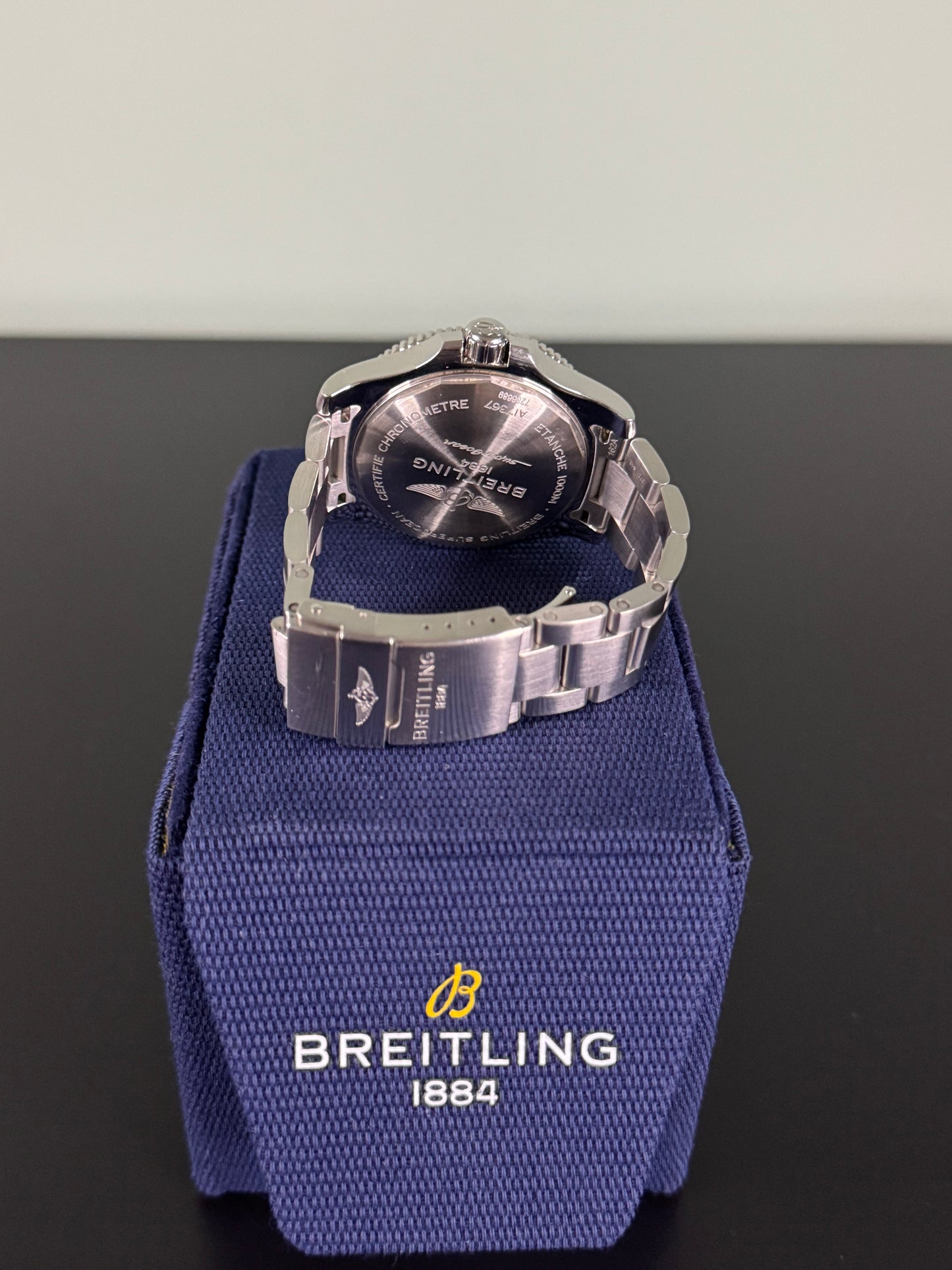Breitling Superocean Automatic 44 Blau / 2021 / Full Set