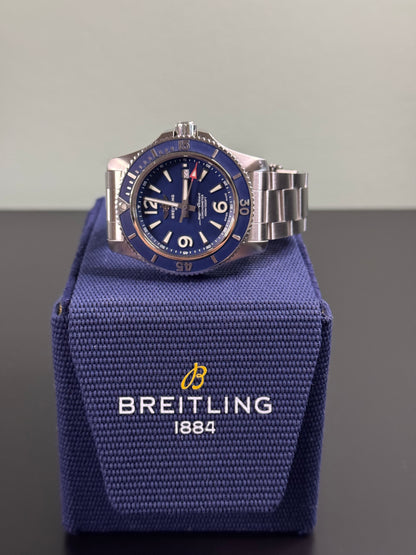 Breitling Superocean Automatic 44 Blau / 2021 / Full Set