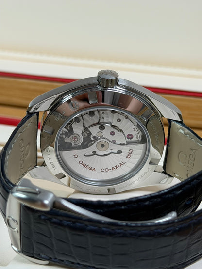 Omega Seamaster Aqua Terra Blau / 2022 / Full Set / Top Zustand