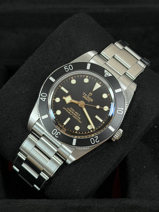 Tudor Black Bay 54 Schwarz / 2023 / Full Set / Top Zustand