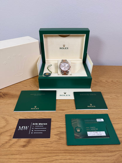 Rolex Datejust 41 126331 Stahl & Roségold / 2021 / Full Set / Top Zustand