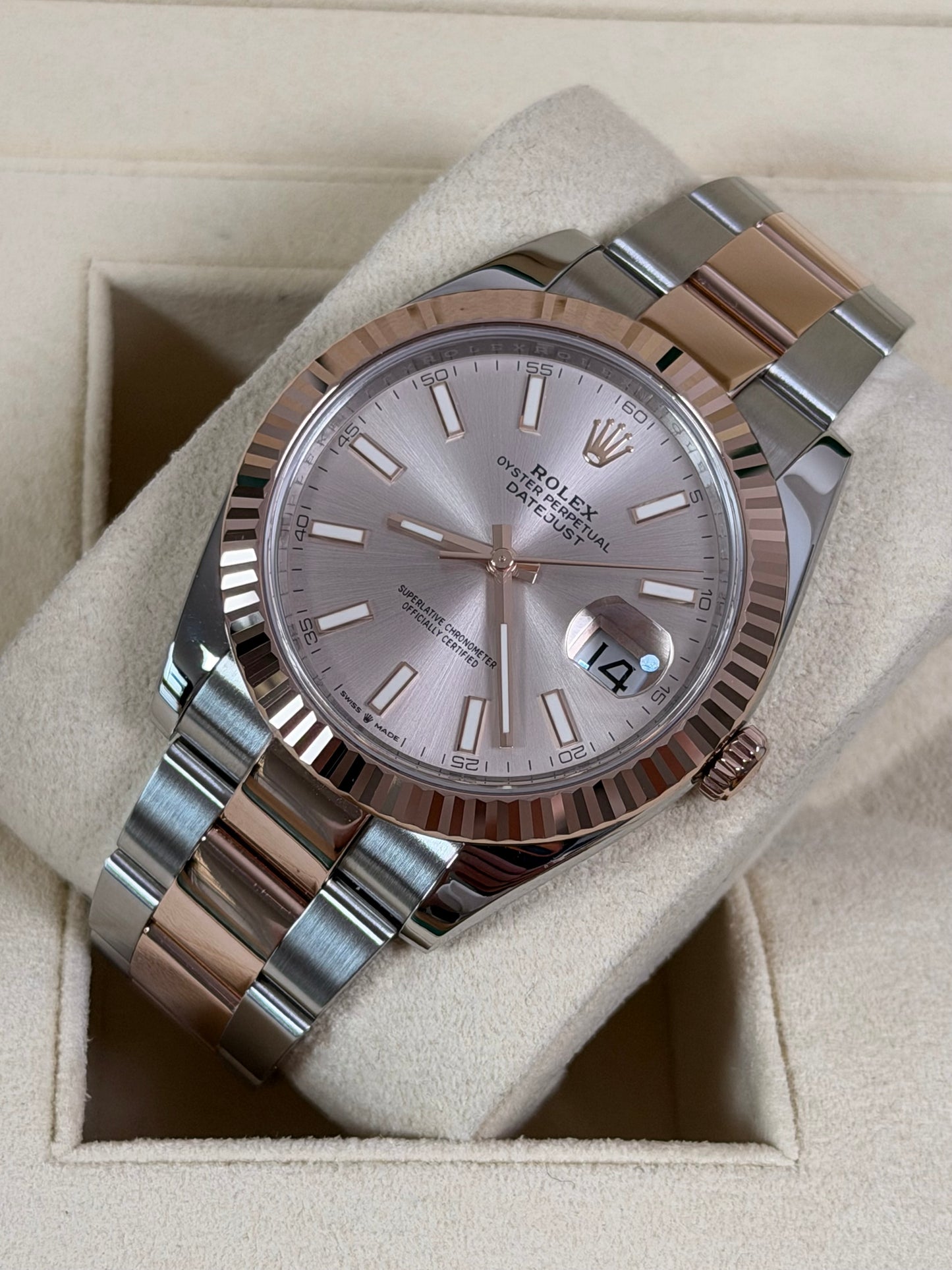 Rolex Datejust 41 126331 Stahl & Roségold / 2021 / Full Set / Top Zustand