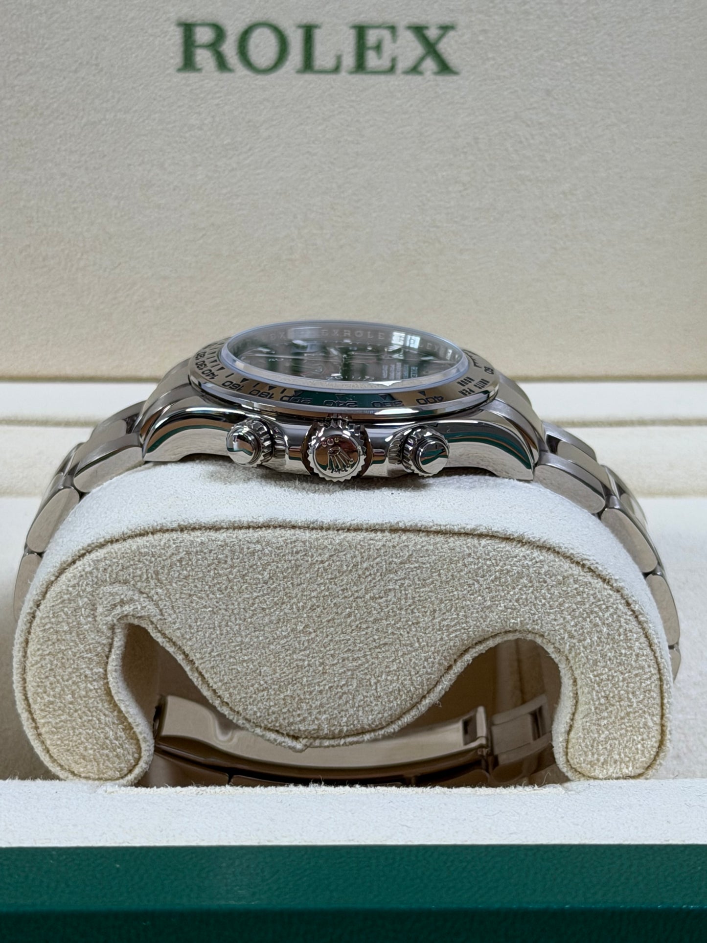 Rolex Daytona 18K Weißgold Blau 116509 / 2022 / Full Set / Neuwertig