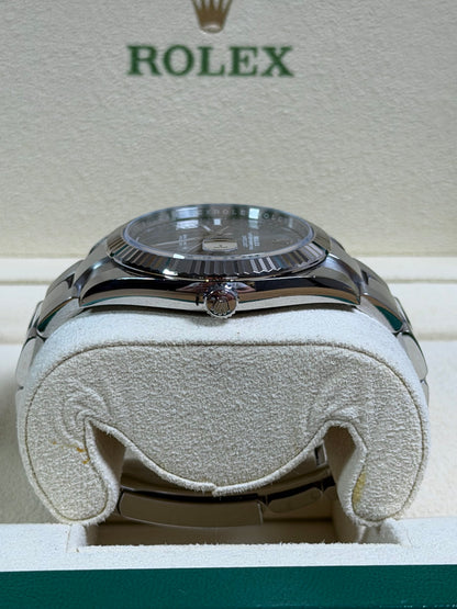 Rolex Datejust 41 126334 Wimbledon / 2022 / Full Set / Top Zustand