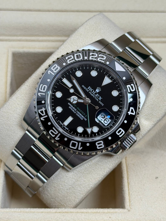 Rolex GMT Master 2 116710LN / 2015 / Full Set / Top Zustand