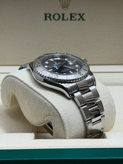 Rolex Yachtmaster 40 Rhodium / 2018 / Full Set / Top Zustand
