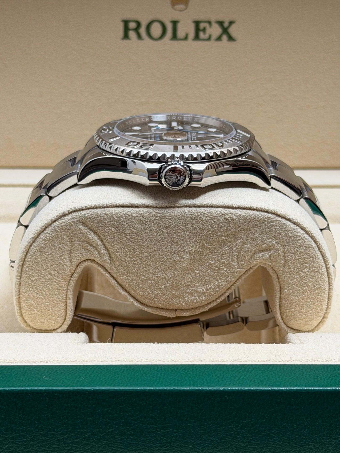 Rolex Yachtmaster 40 Rhodium / 2018 / Full Set / Top Zustand