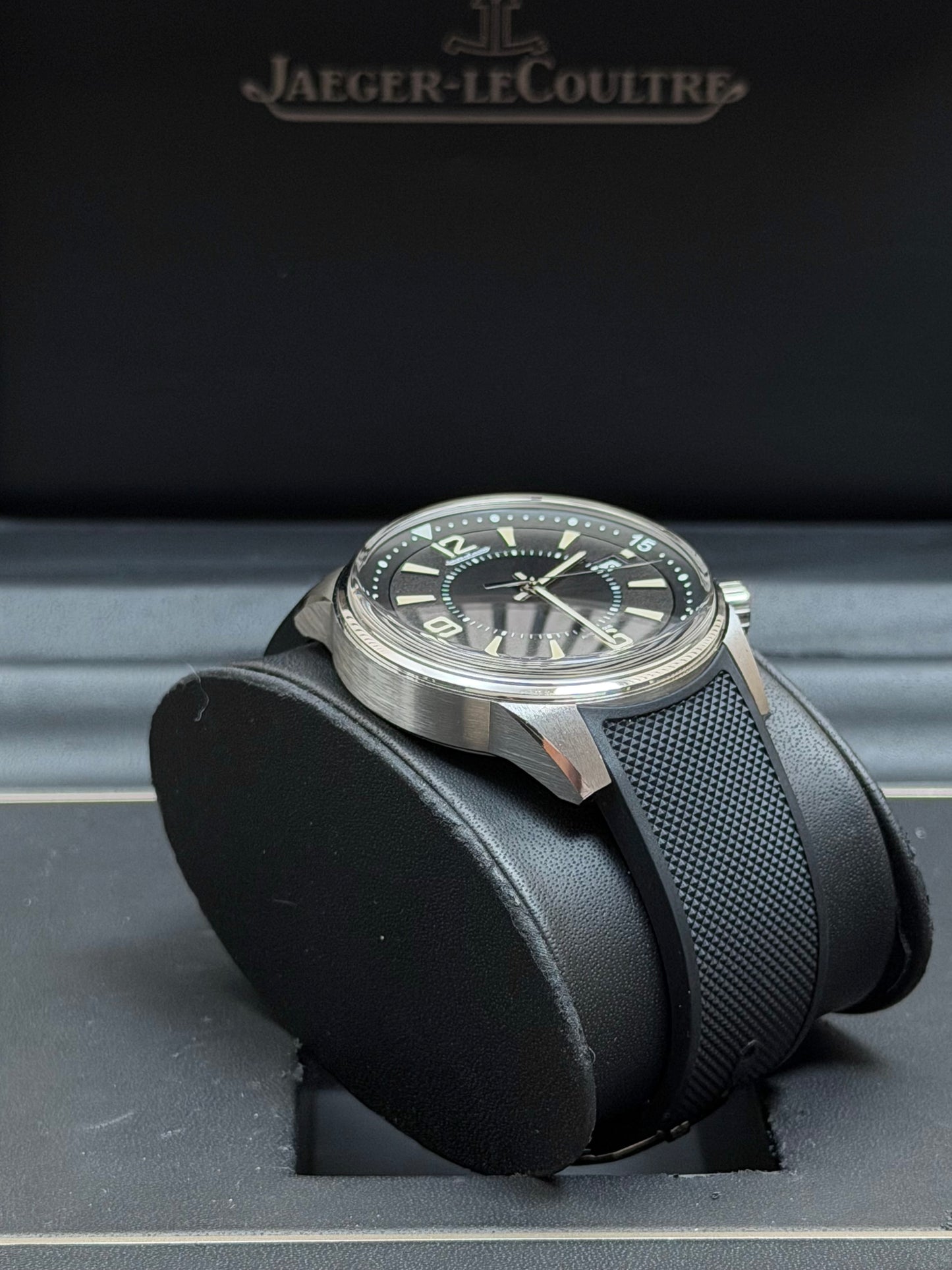 Jaeger LeCoultre Polaris Date inkl. Revision / 2018 / Full Set / Sehr gut