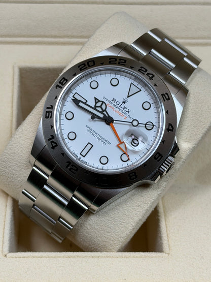 Rolex Explorer 2 Polar 226570 / 2022 / Full Set / Sehr gut
