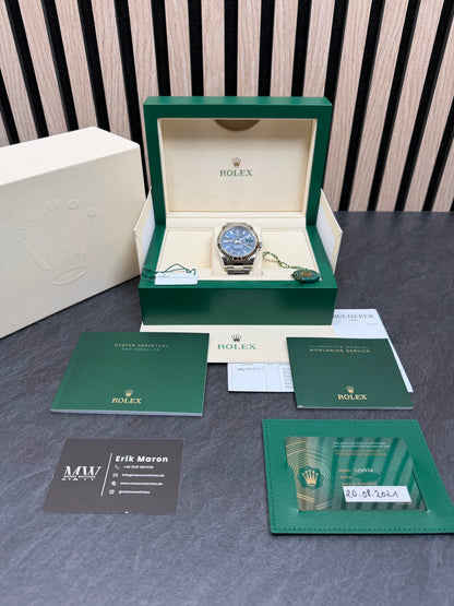 Rolex Sky-Dweller Blau 326934 / 2021 / Full Set / Top Zustand