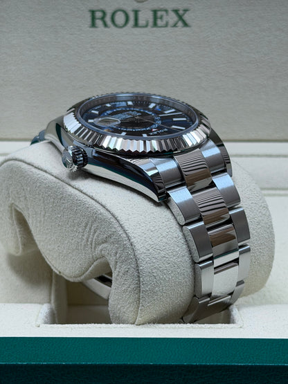 Rolex Sky-Dweller Blau 326934 / 2021 / Full Set / Top Zustand