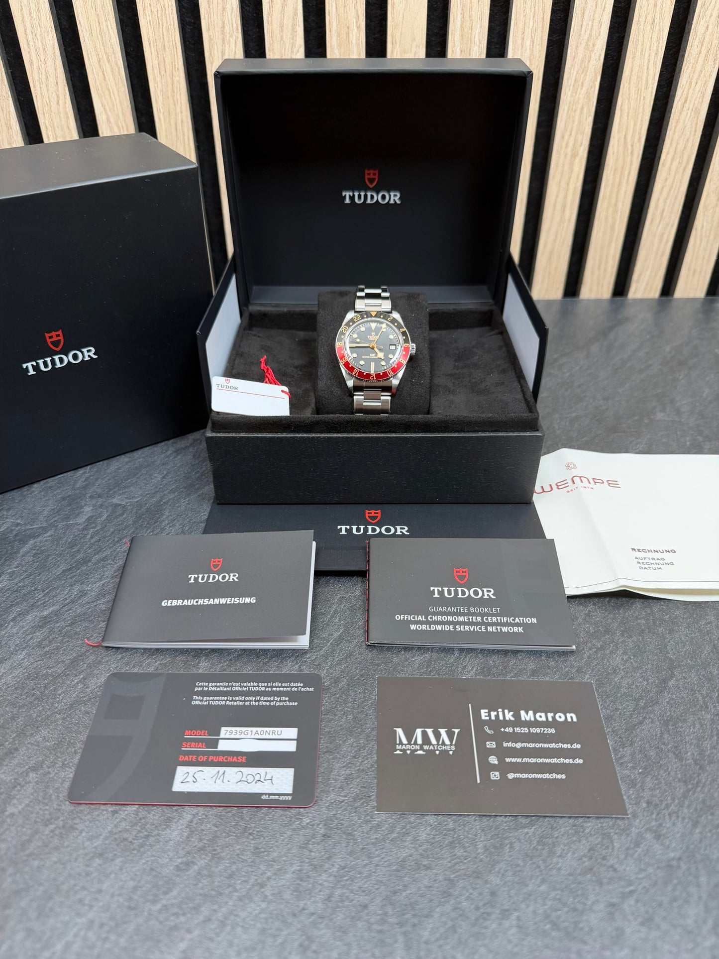 Tudor Black Bay 58 GMT / 2024 / Full Set / Top Zustand