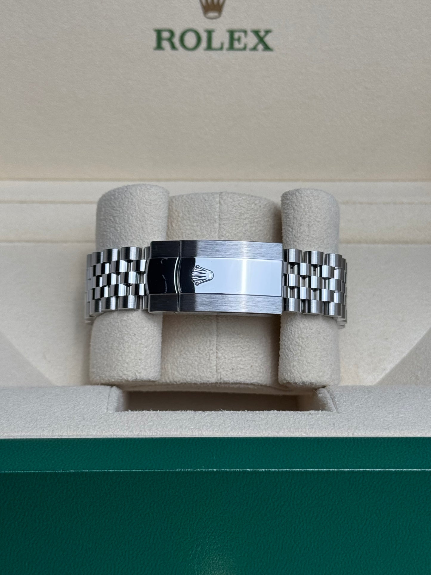 Rolex Datejust 36 Blau Motiv-Zifferblatt / 2023 / Full Set / Top Zustand