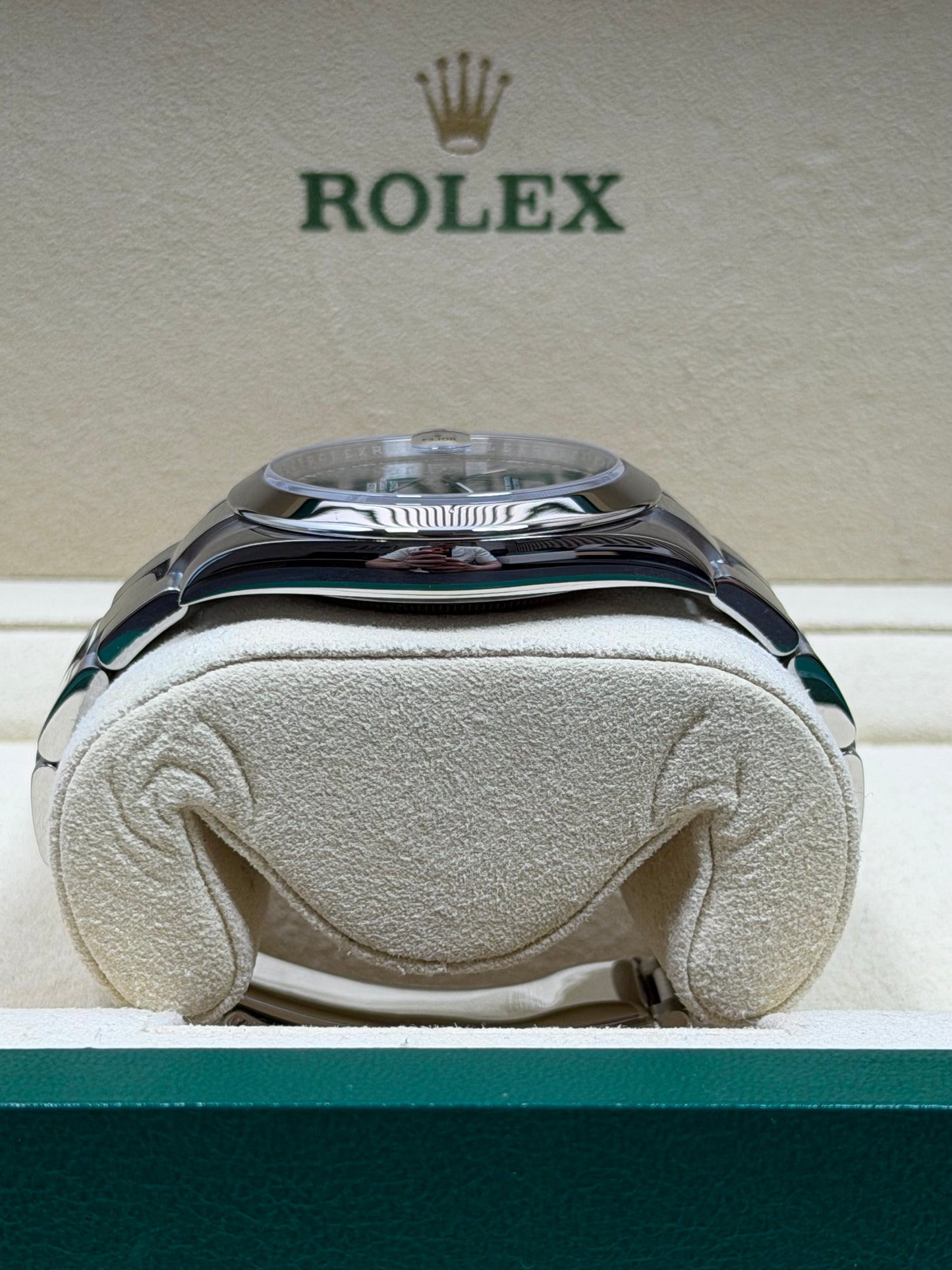 Rolex Datejust 41 126300 Wimbledon / 2019 / Full Set / Neuwertig